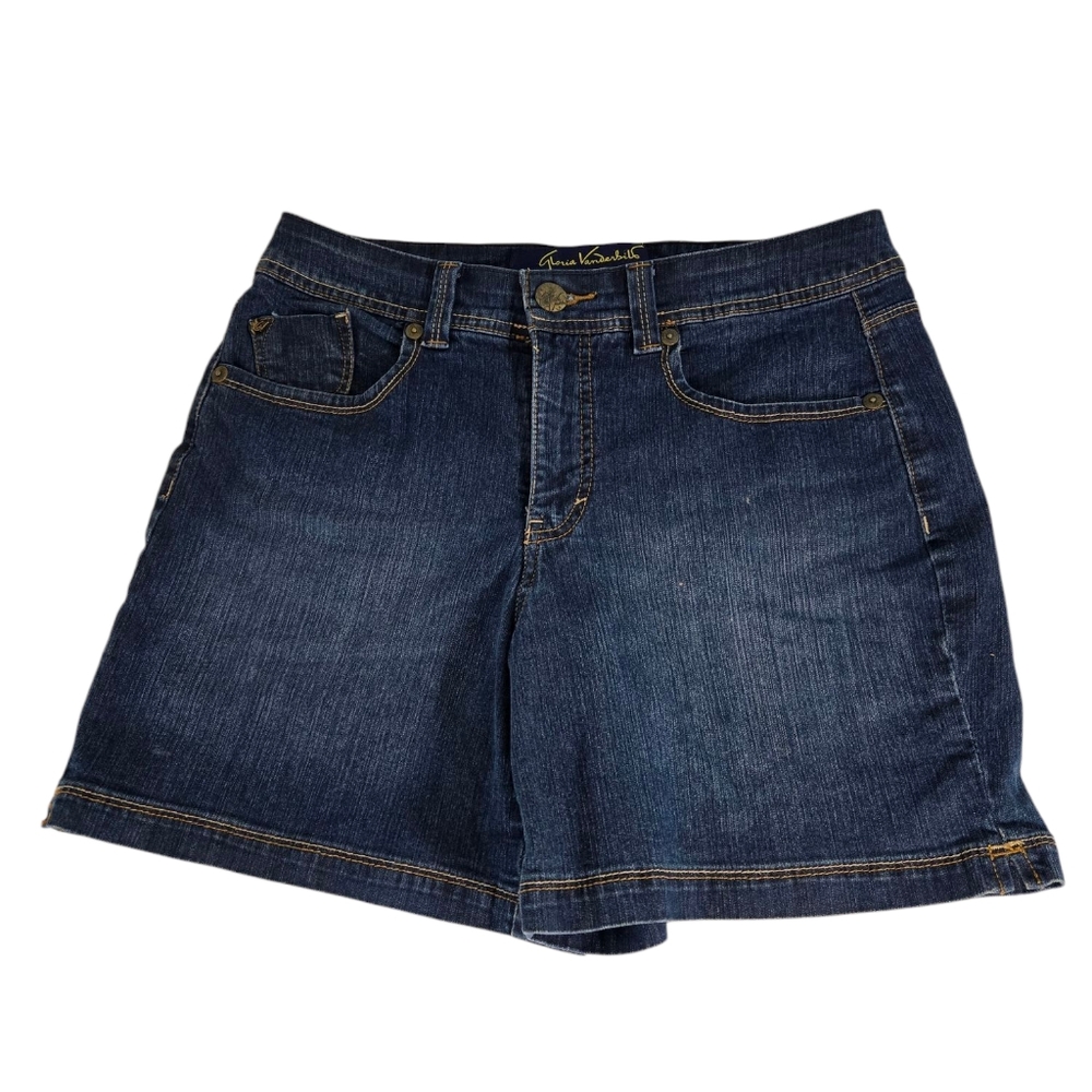 Gloria Vanderbilt The Perfect Fit Denim Blue Women's Shorts
